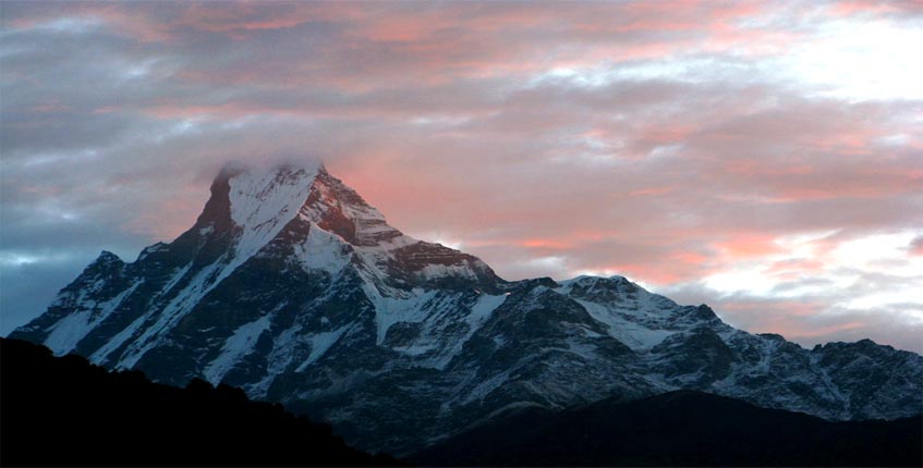 View from Mardi Himal trek