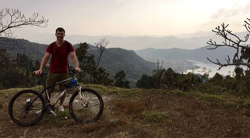 Mountain biking in nepal