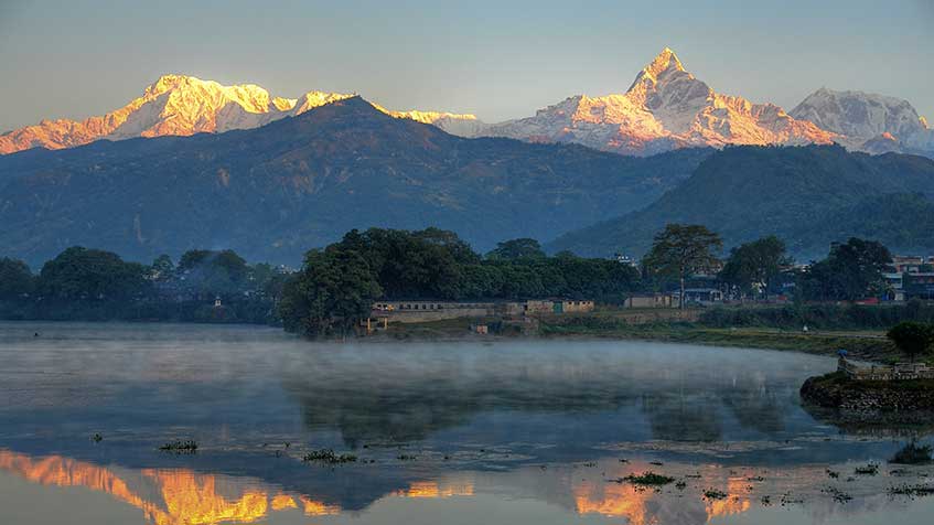 Pokhara city