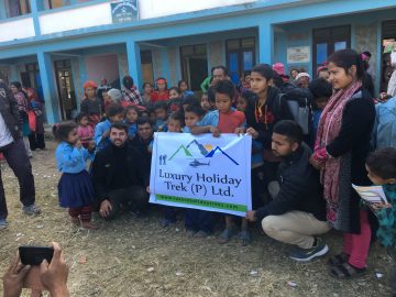volunteering in nepal | luxuryholidaytreks