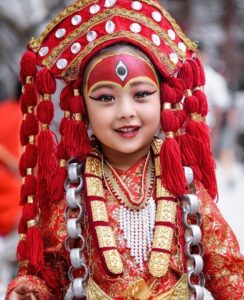 The Living Goddess-Kumari