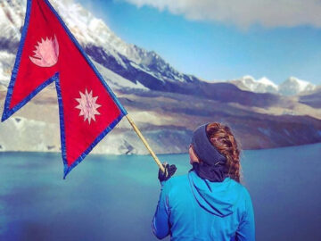 Falg of Nepal